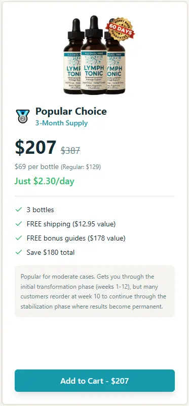 Buy Lymph Tonic 3 Bottle